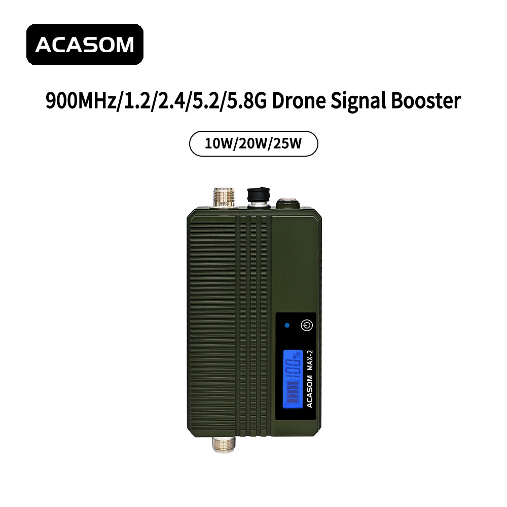 MAX-2 Outdoor 1.2GHz 10W Signal Amplifier Extender Signal Booster Range Extender Tarot 1.2G Image Transmissit
