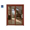 Buy cheap Kitchen Sliding 90min Fireproof Solid Wood Glass Doors from wholesalers