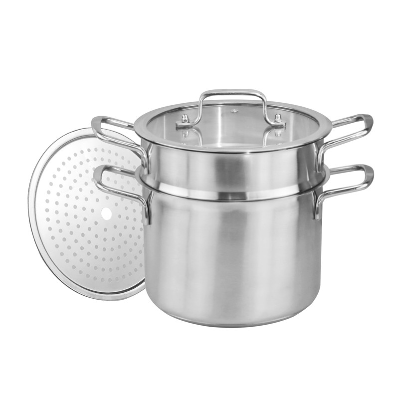 Multifunction Spaghetti Kitchen Soup Pots Stainless Steel With Strainer Insert