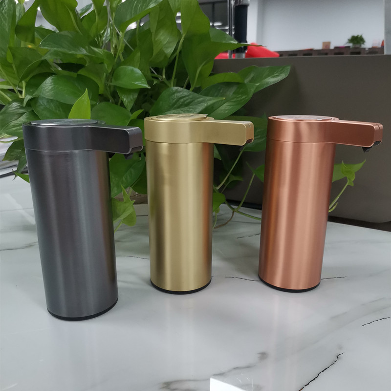 270ML Stainless Steel Touchless Soap Dispenser Gold 2W