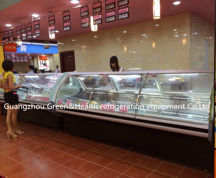 Deli Display Refrigerator Refrigerated Serve-Over Display Counter