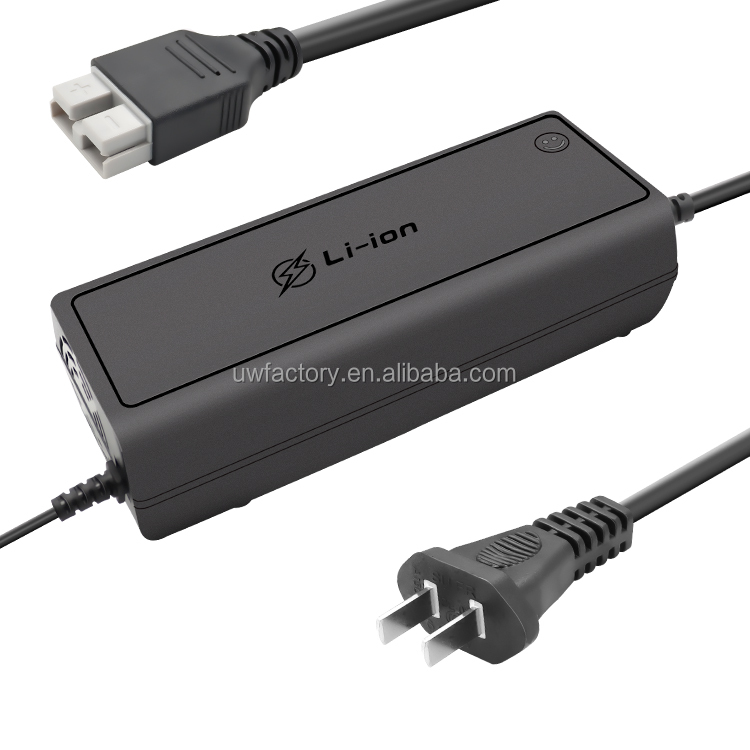 Full Charge but Never Overcharge 100-240V 42v 2a Lithium Ion Battery Charger for E Scooter Fast Charger PD3.1 Function