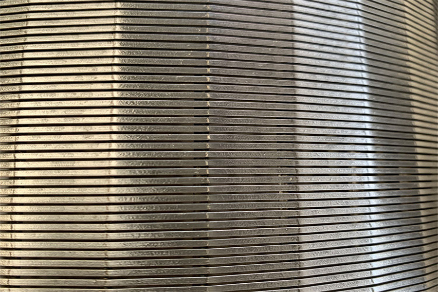 SS304 Wedge Wire Wrapped Screens FITO FOTI Water Filtering Screen