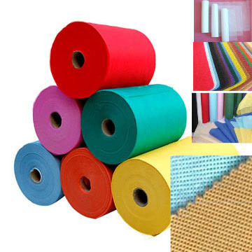 High Intensity Non Woven Needle Felt , 100% Polyester Needle Punched Felt