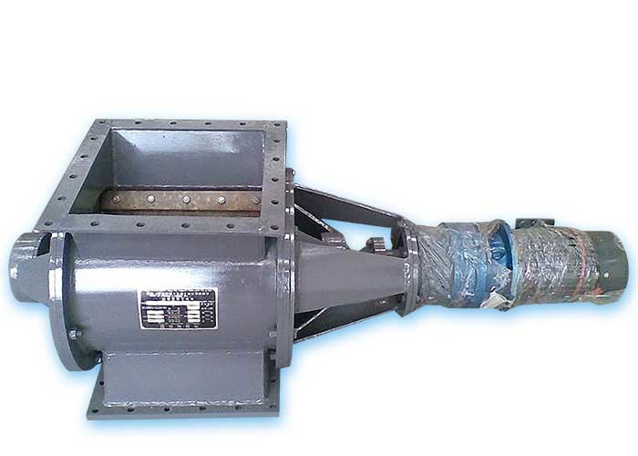 Square Inlet Coal Ash Impeller Feeder 400mm Diameter