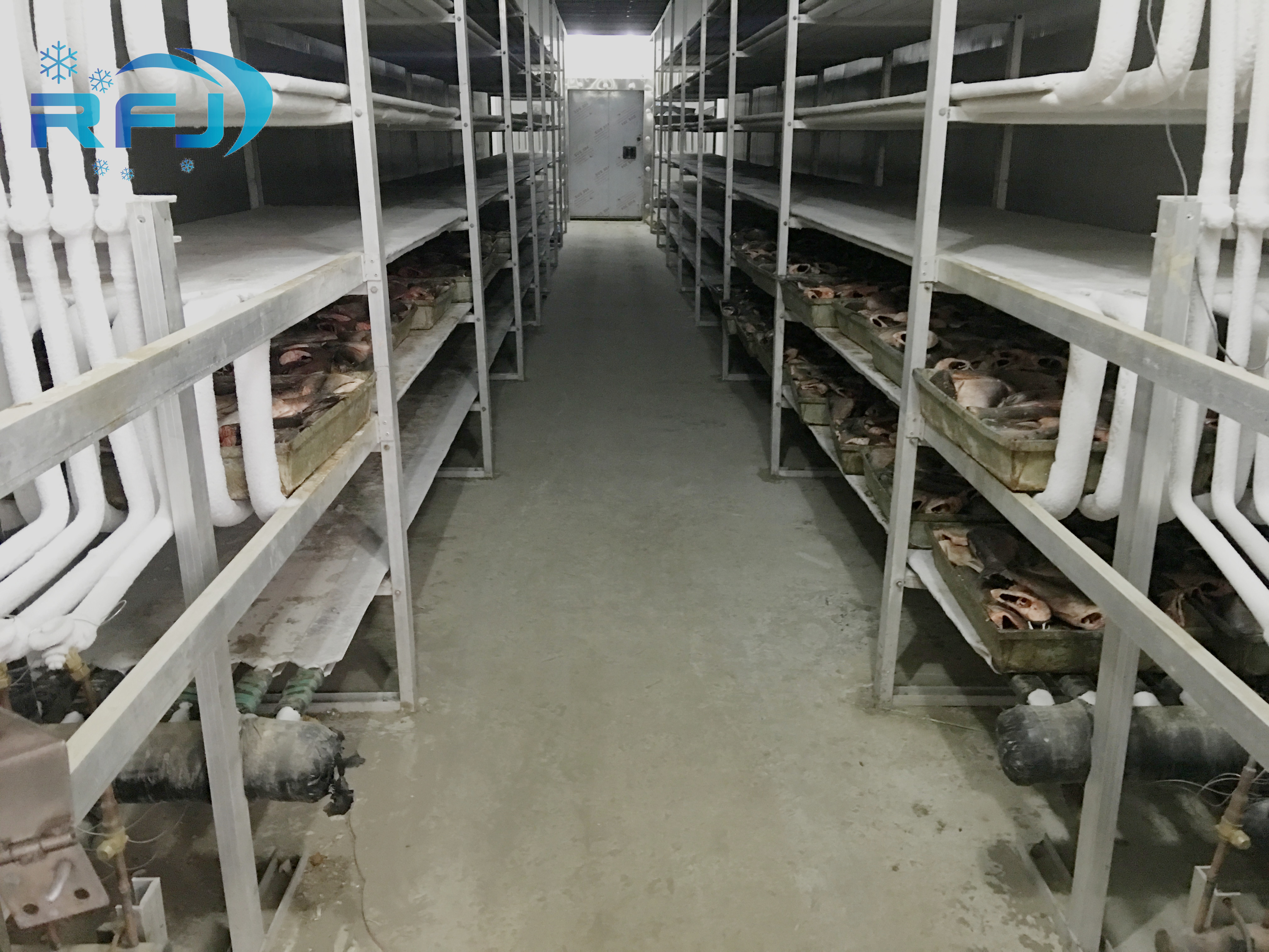 Commercial Industrial Cold Room Walk In Refrigeration Cold Room Volume Exterior