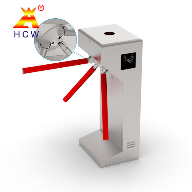 AC220V One Way Turnstile Semi Automatic Tripod Security Gates 30-35 Persons / Min