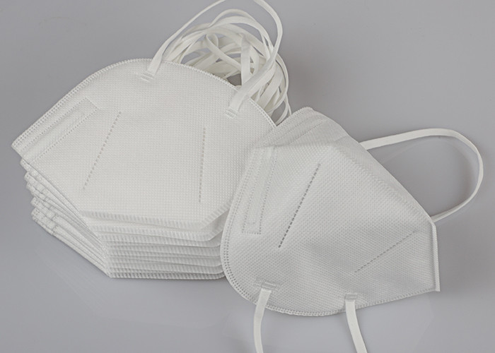 Latex Free Folding FFP2 Mask High Filtration Capacity Adsorb Industrial Toxic Dusts
