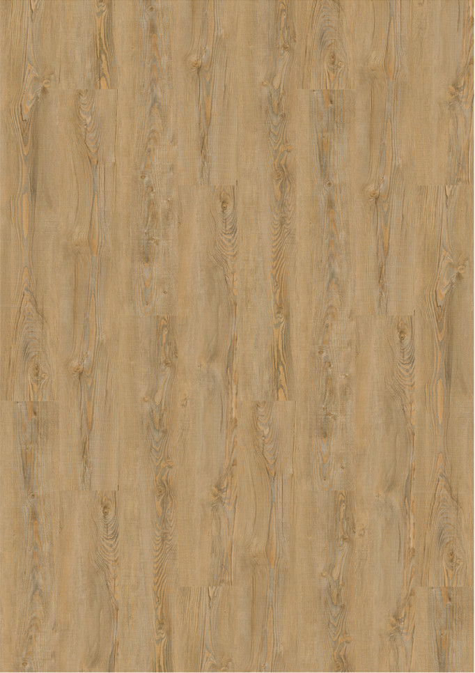 GKBM FT-W19039-8 Eco-friendly Click Waterproof Fireproof Thin Pine Stone Polyvinyl Composite SPC Flooring