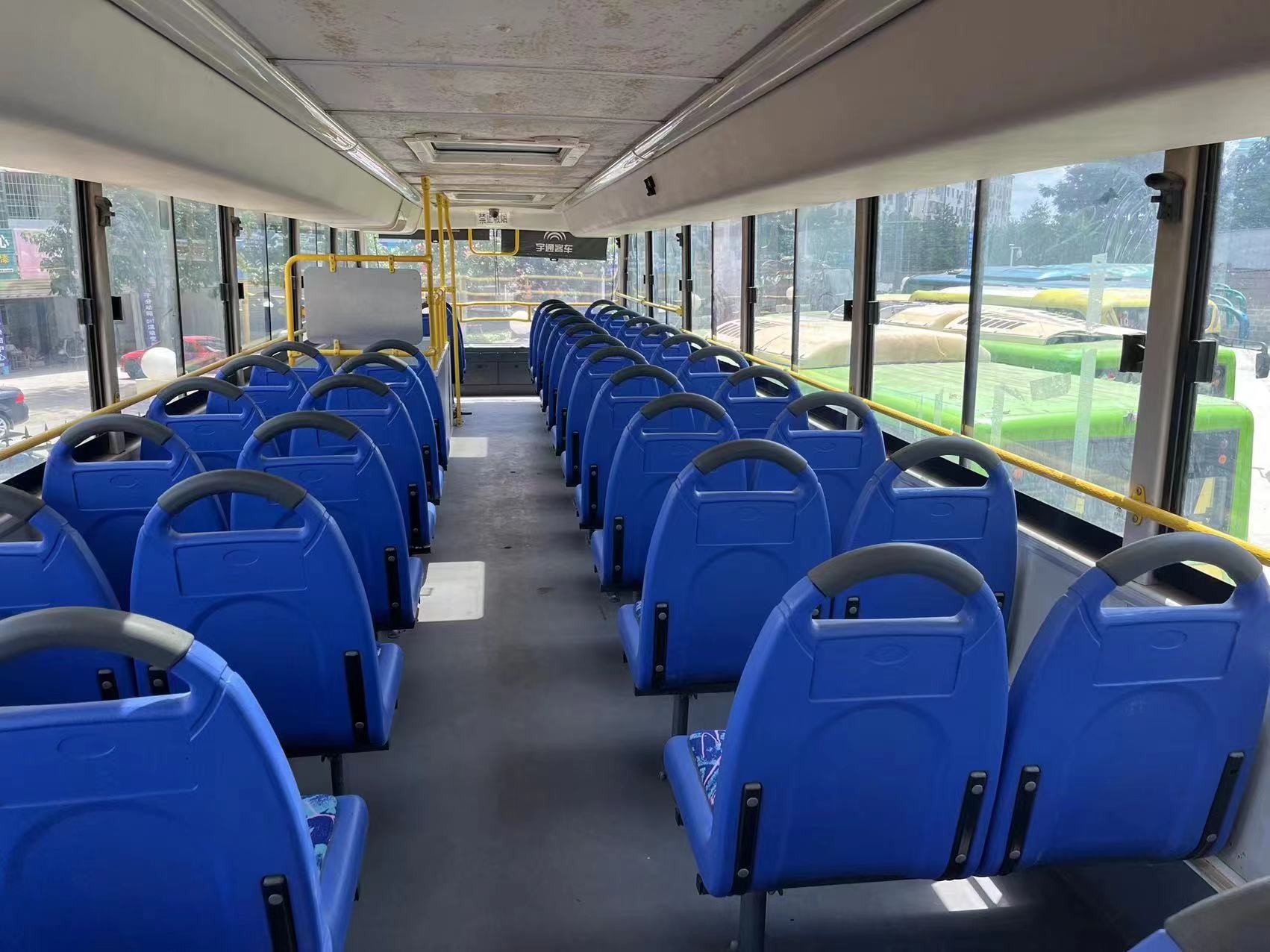 Zk6116HG Used Travel Bus Yutong 86/78 People Second Hand City Bus Double Deck