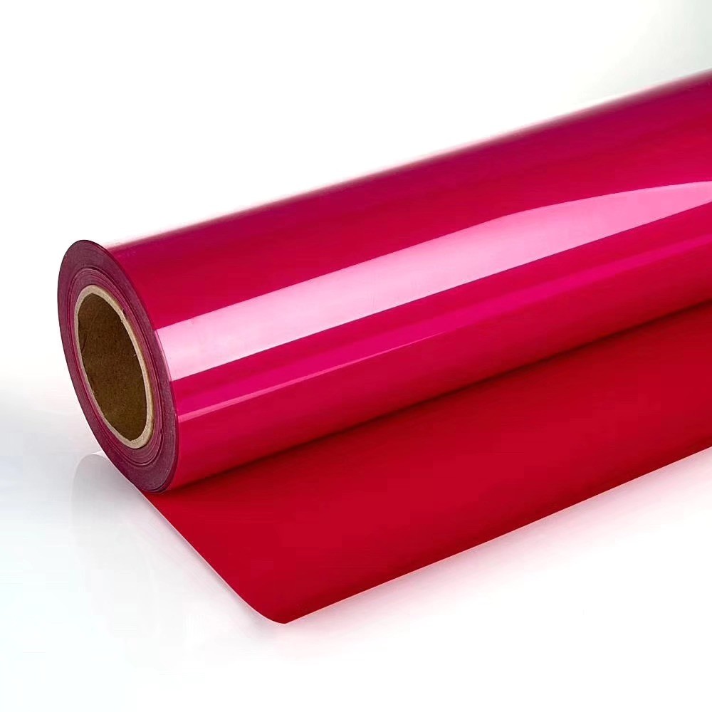 Different Colors PU Heat Transfer Vinyl HTV For T-Shirt And Other Clothing 0.5 X 25m