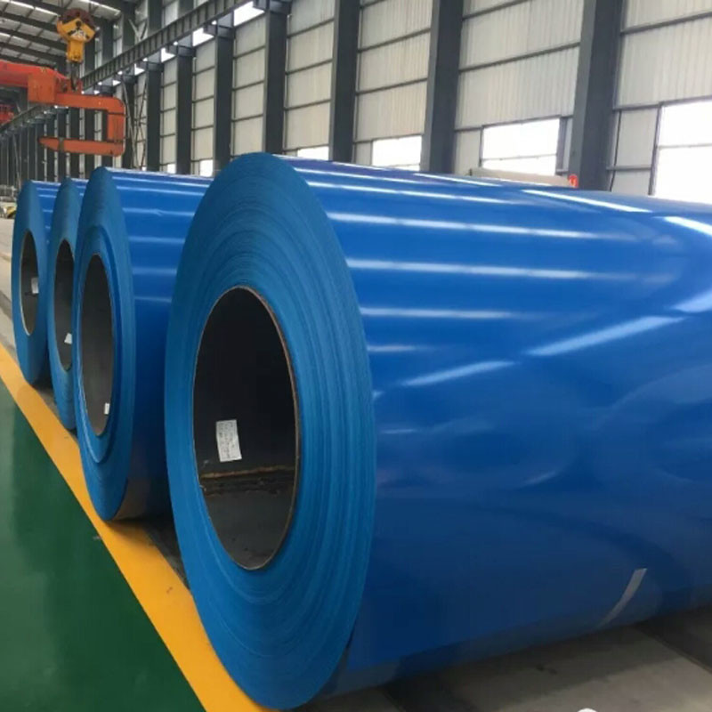 Z180 Beckers Color Coated Steel coil ASTM Standard Sea Freight Packing 0.12mm-0.8mm Mainland China