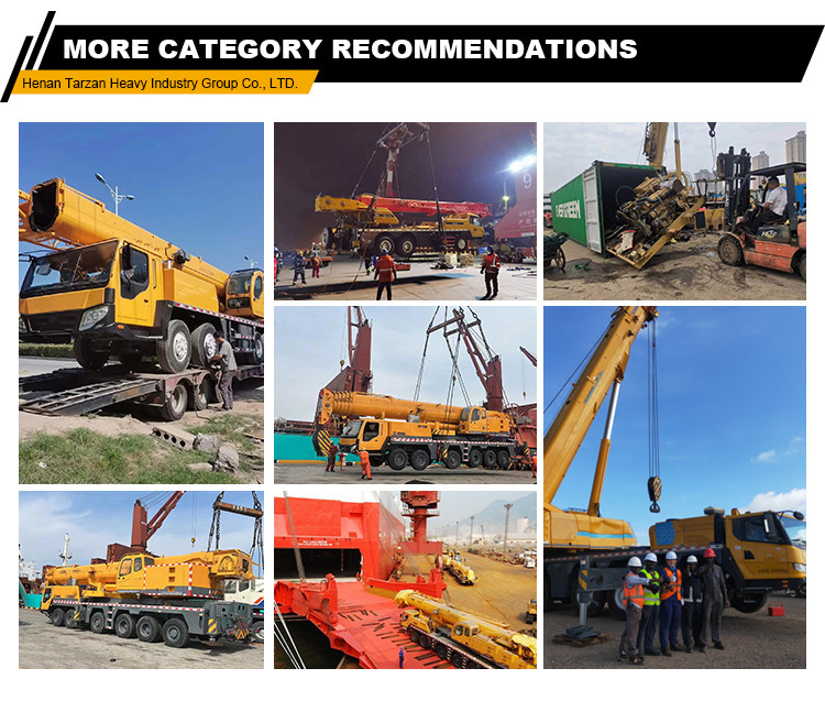 80t Telescopic Used Truck Cranes in Max. Lifting Height 42.3M Liftling Equipment