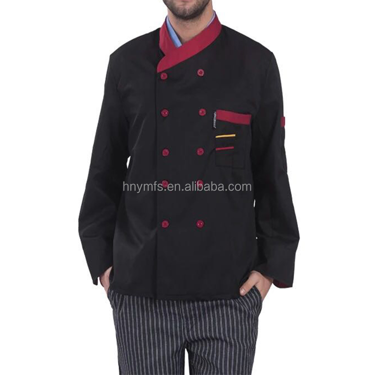 Breathable Hotel Chef Uniform Tops Unisex Customized Sizes