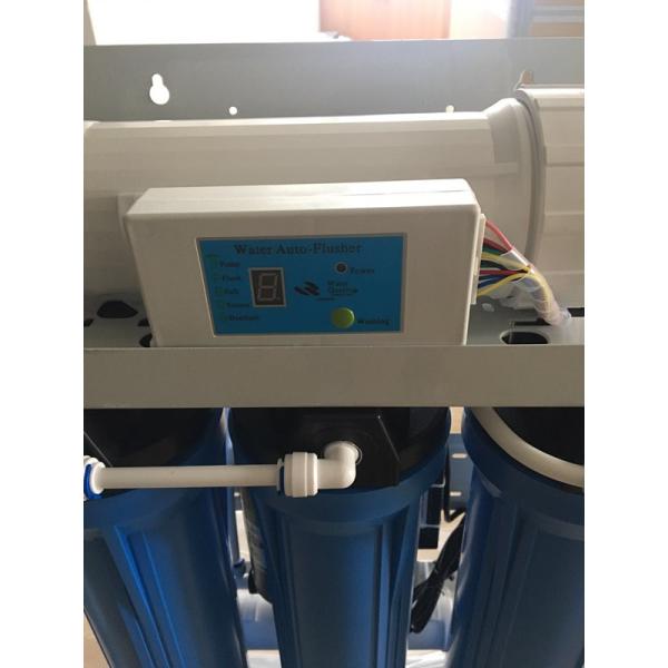 200 / 400 GPD Reverse Osmosis Water Filtration System / Triple Water Filter With 11G Steel Tank