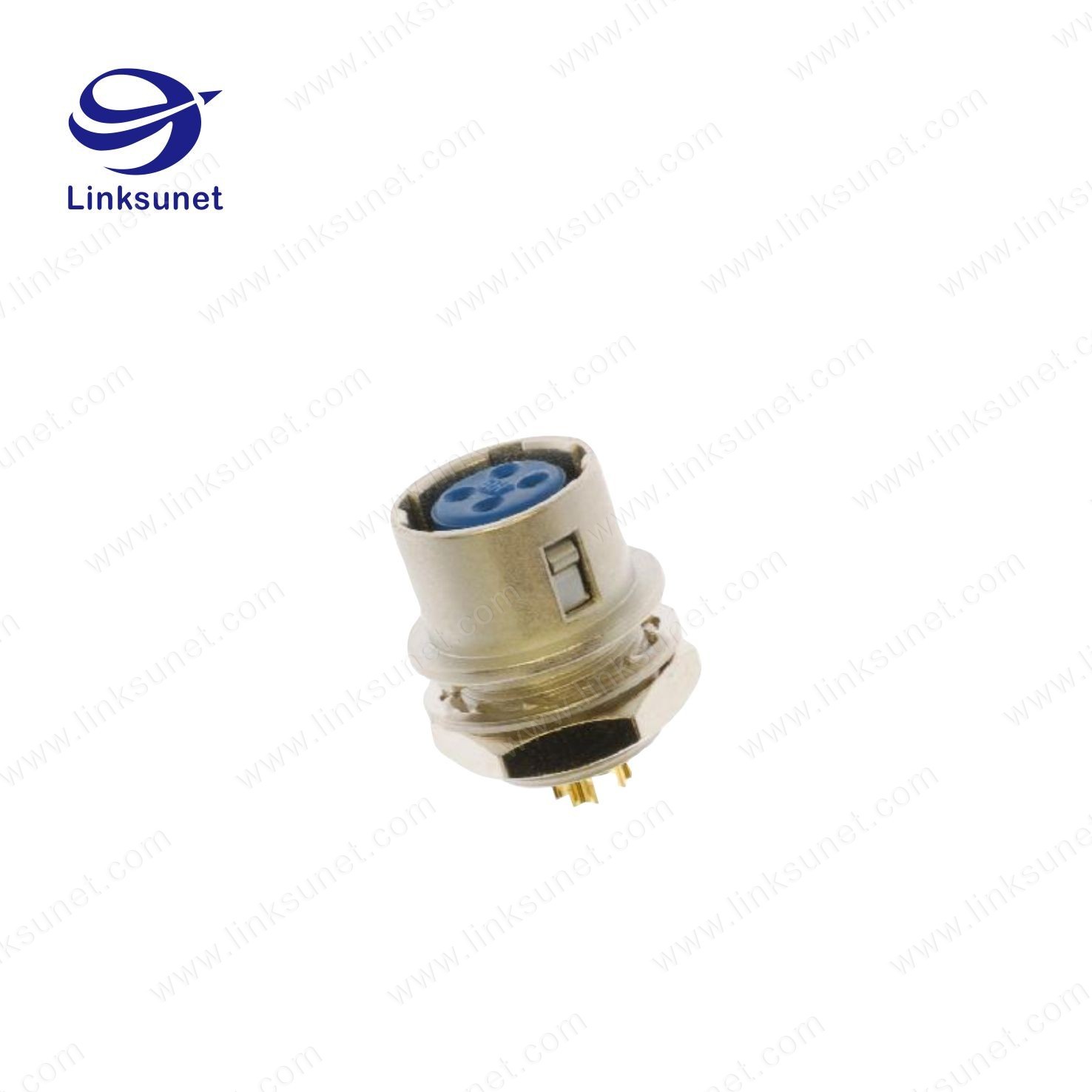 6PIN Hirose HR10 Series Panel Mount Circular Connectors for Reversing image