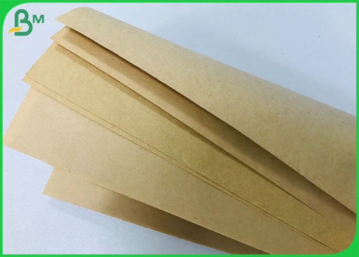 50gram To 120gram Uncaoted Brown Virgin Kraft Liner Paper Board FDA Approved