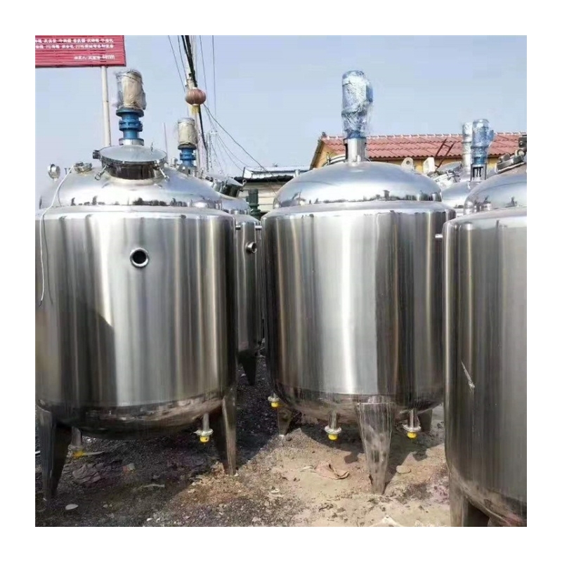 Vertical Stainless Steel Gas Storage Mixing Tank for Commercial Purpose