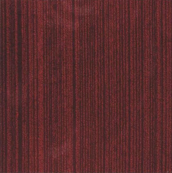 Mixed colors stripe multi loop pile public office Nylon 6.6 carpet tile