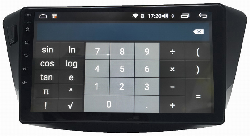 Ouchuangbo kit multimedia for JAC J6 M2 support BT MP3 mirror link android 8.1 OS 4+64