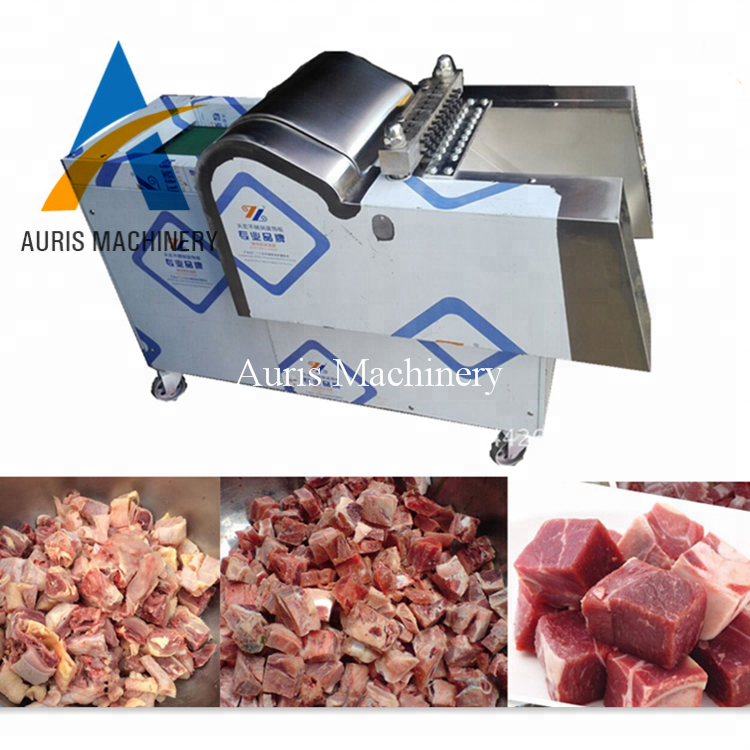 260 KG Meat Cutting Machine Cube 600kg/H Fresh Chicken Bone Cutting Machine