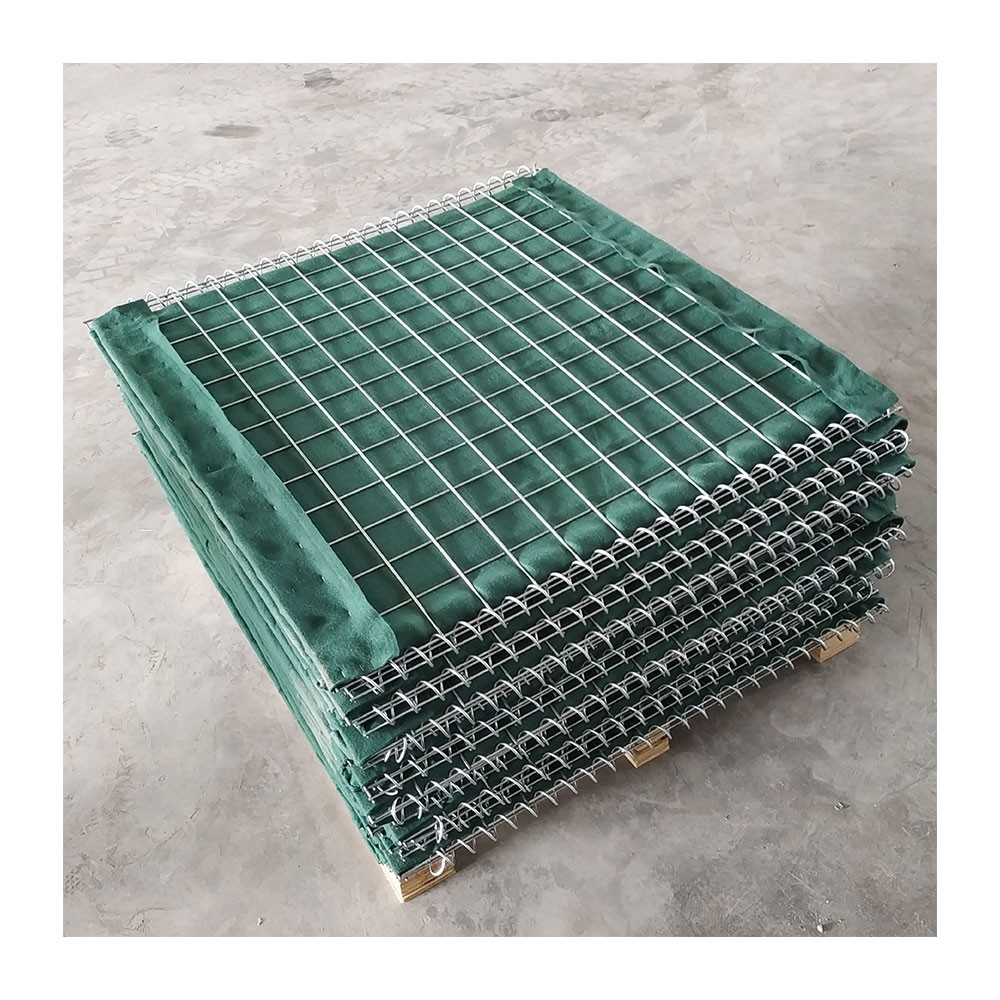 Heavy Duty 4 Mm Wire Defensive Barrier Defensive Bunker Edge Protection Fen For Kenya