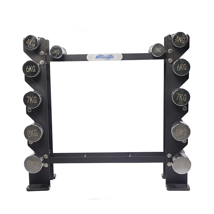 China Manufacturer New Product Dumbbell Rack 3 Tier Gymost Fitness Equipment