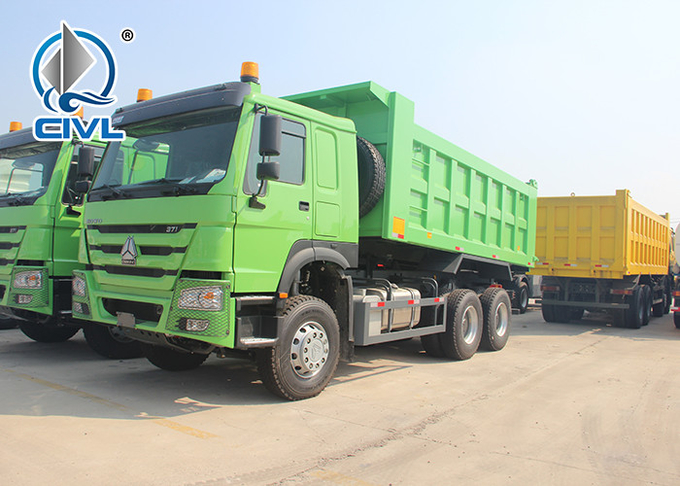 336hp 371hp 10 Wheel 30 Ton Rhd HOWO SINOTRUK Euro 2 Tipper Truck Dumper Truck 6x4