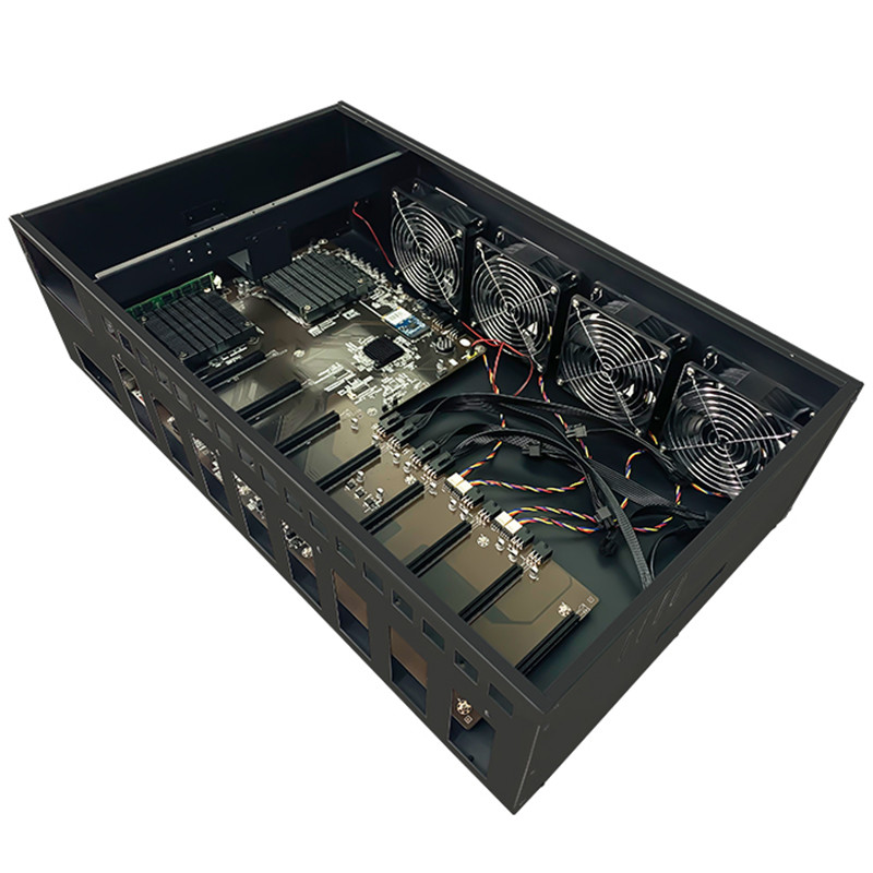 All In One 8 GPU Mining Rig RTX RTX580/1660s/2060/3060/3060TI/3070/3080/3080TI/3090