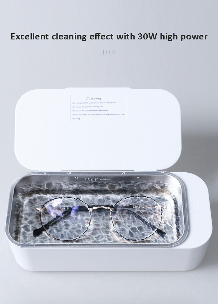 178 * 88 * 43mm 30W 220V Ultrasonic Spectacle Cleaner