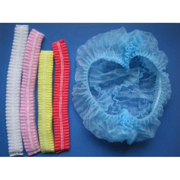 Disposable Non Woven Doctor Pp Bouffant Cap Hair Cover For Restaurant