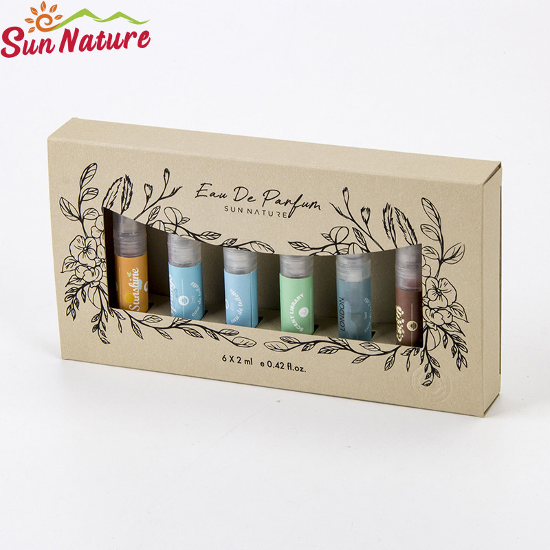 25cm Kraft Paper Sticker Labels Custom Brown Paper Label Printing For Ampoule