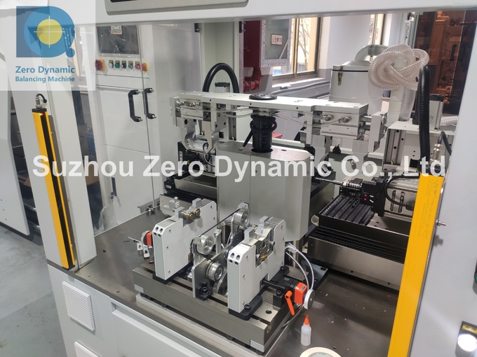 Two Station New Energy Motor Automatic Balancing Machine Magnetic Motor Rotor Drilling Correction Balancer