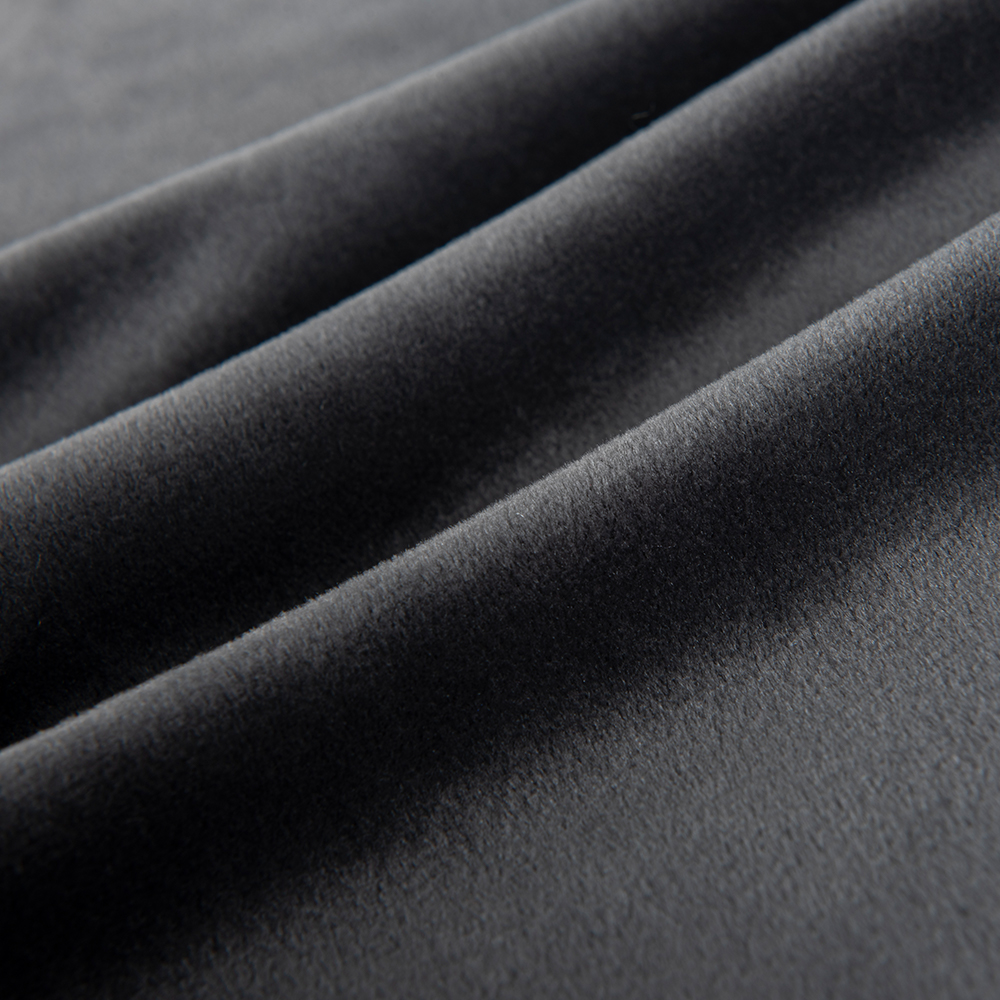 Short Plush Velvet Fabric 95%Polyester 5%Spandex Elastic Customized Color Plain Style