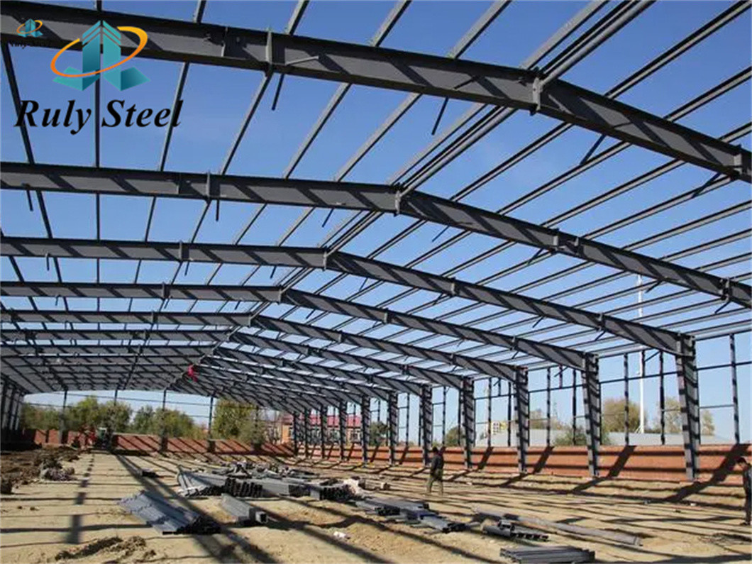 Single Storey Prefabricated Steel Structure Prefab Storage Buildings