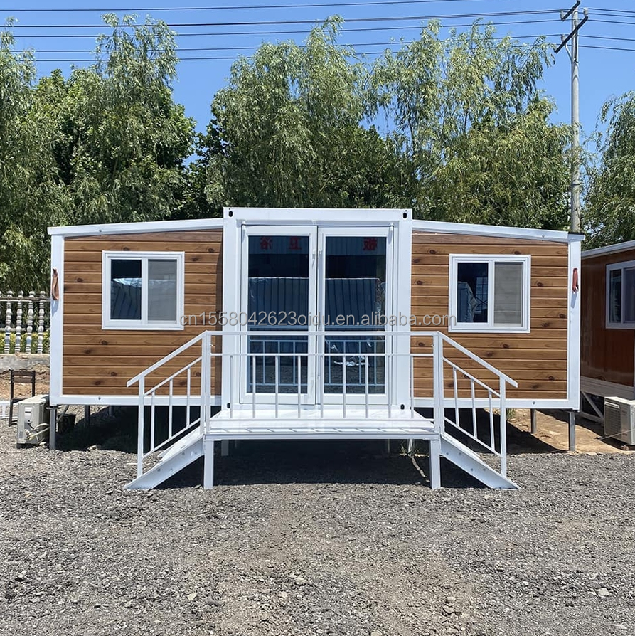 Alluminum Alloy Window 20Ft Expandable Prefab Villa Hurricane-Proof Portable Mobile Luxury Apartment for Luxurious Living