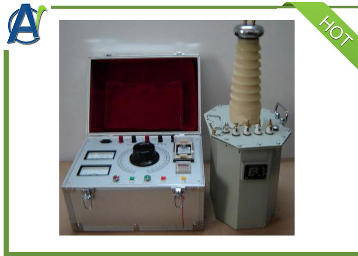 AC DC Oil Hipot Test Kit With HV Transformer Filled With Insulation Oil