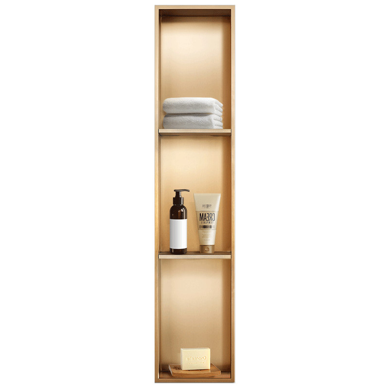 OEM Stainless Steel Niche Square Wall Shower Embedded Bathroom Metal Niche