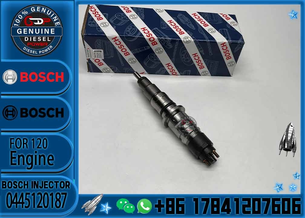 0445120187 0986435573 5256034 4983514 Common Rail Fuel Diesel Injector For Cummins