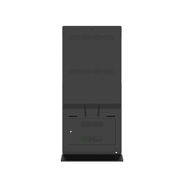 Customized 32 Inch Floor Standing Digital Signage Vertical Advertising All In One PC Monitor