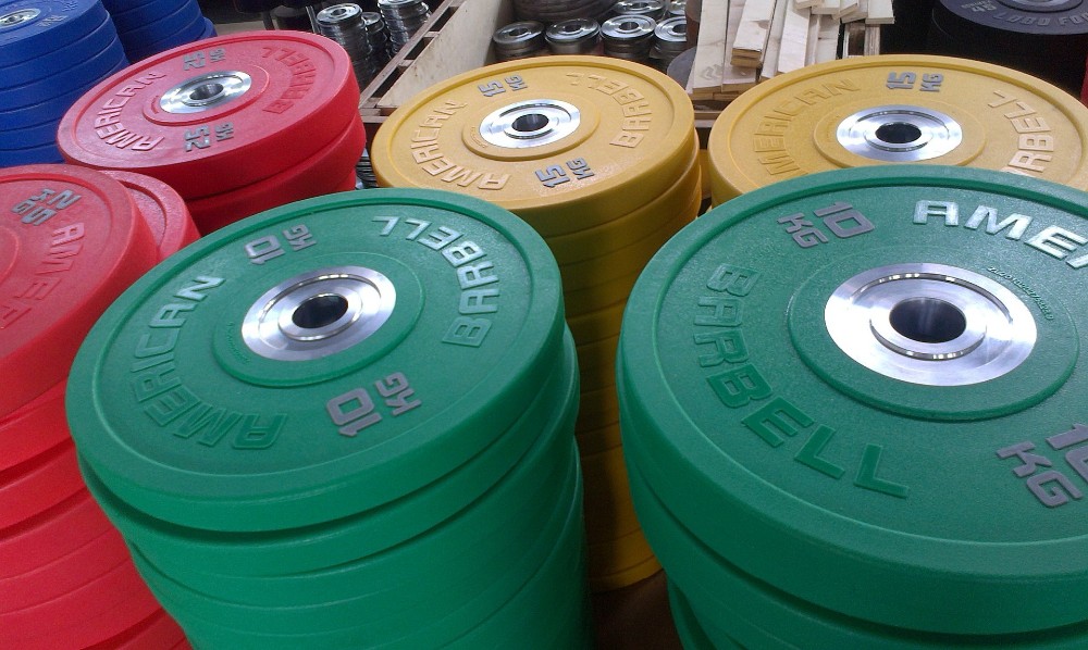 Crossfit Barbell PU Plate / PU Bumper Plates / Weight Lifting Plates