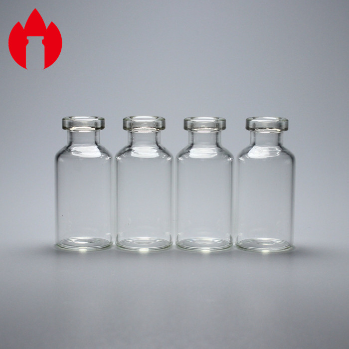 2R Transparent Neutral Borosilicate Vaccine Glass Vial