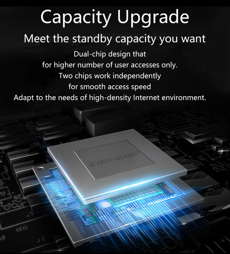 HUASIFEI Wireless Network Bridge Dual Band QCA9531 QCA9887 Chip