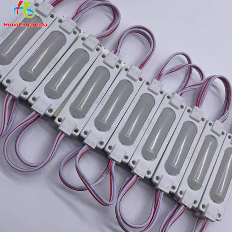 2W COB LED Module 12V Blue Red Yellow IP67 LED Module 70*15mm