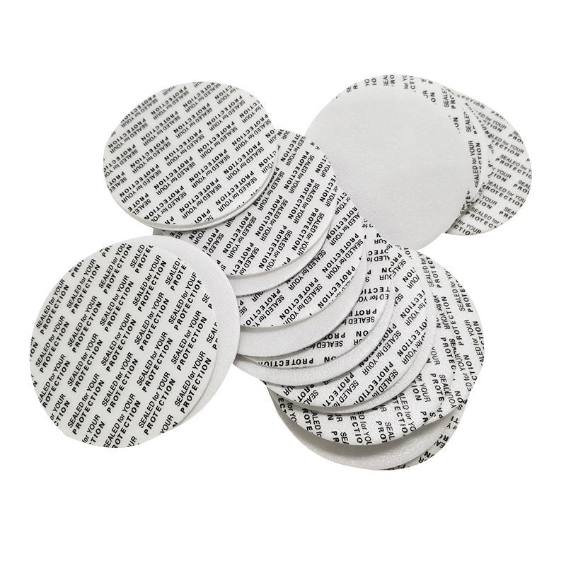Non Spill Pressure Sensitive Seal For Bottles Foam Pressure Seal Liner High Barrier Soft Saranex