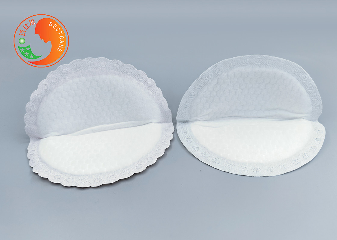 110mm Diameter Sticky Disposable Breast Pads Anti Spill Disposable Breast Milk Pads
