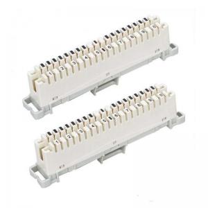 China Krone Strip Module LSA PLUS Wiring Terminal Module 10 Pairs for 3G Network Chinese Supply on sale