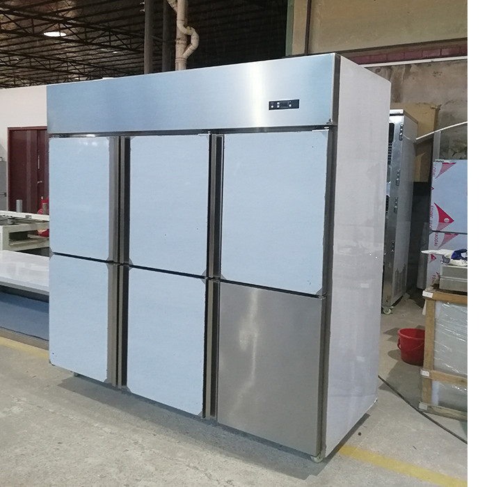 650W Commercial Stainless Steel Refrigerator Freezer For Kitchen