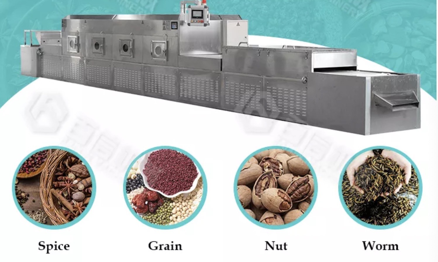 Industrial Heating Microwave Machine Fast Food Lunch Box Heating Machine