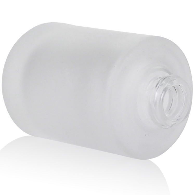 1oz Airless Liquid Foundation Bottles 30ml With Plastic Cap Pump